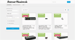 Desktop Screenshot of internet-receiver.de